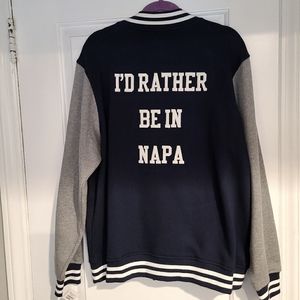 NWT NEVER WORN ID RATHER BE IN NAPA JACKET